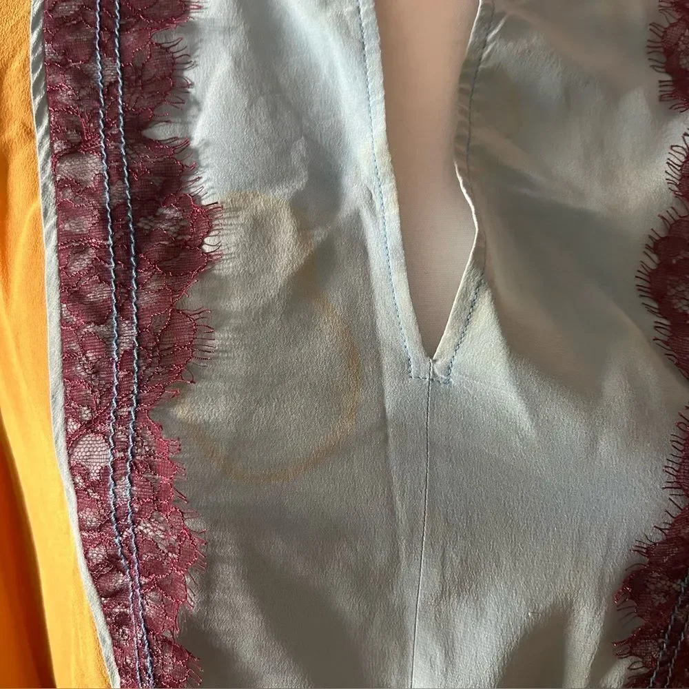 Tory Burch Golden Claire Tunic Size XS